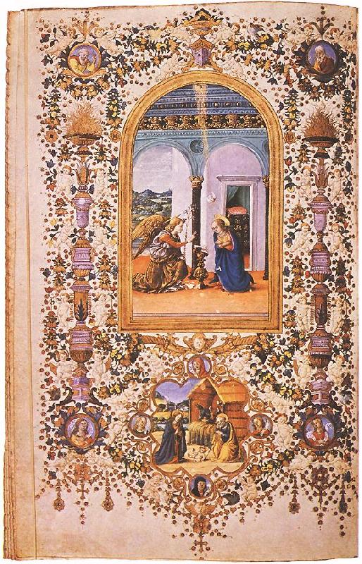 CHERICO, Francesco Antonio del Prayer Book of Lorenzo de' Medici  jkhj oil painting image